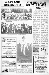 Wayland Recorder Issue 14 July 7, 1977