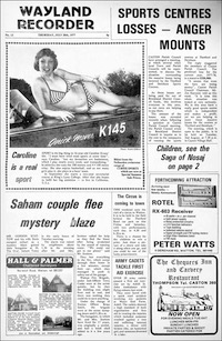 Wayland Recorder Issue 15 July 28, 1977