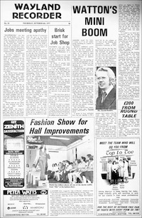 Wayland Recorder 24 October 6, 1977